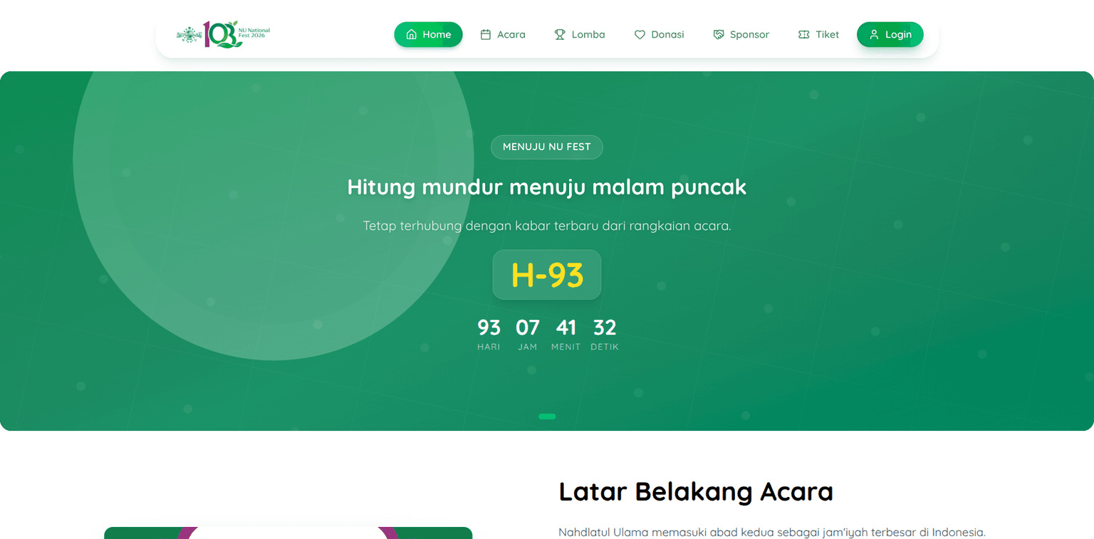 Nahdatul Ulama - Main Screenshot